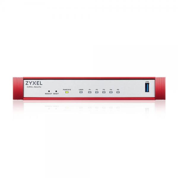 ZYXEL FIREWALL 5P GBE 2P GBPS WAN-VPN 20 IPSEC 15 SSL - INCL.1Y SECURITY PACK