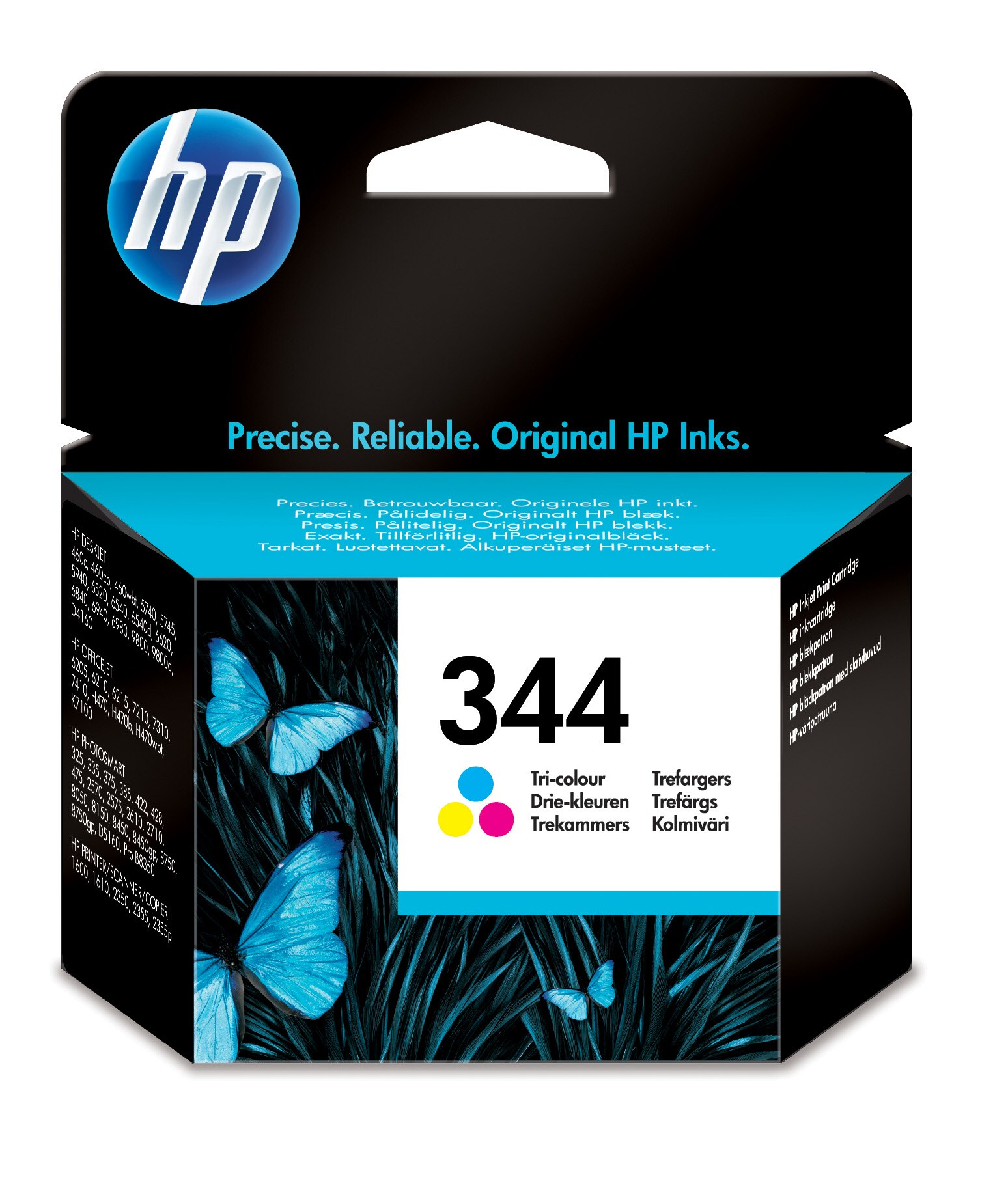 Hp 344 1 Pezzo(i) Originale Resa Standard Ciano, Magenta, Giallo