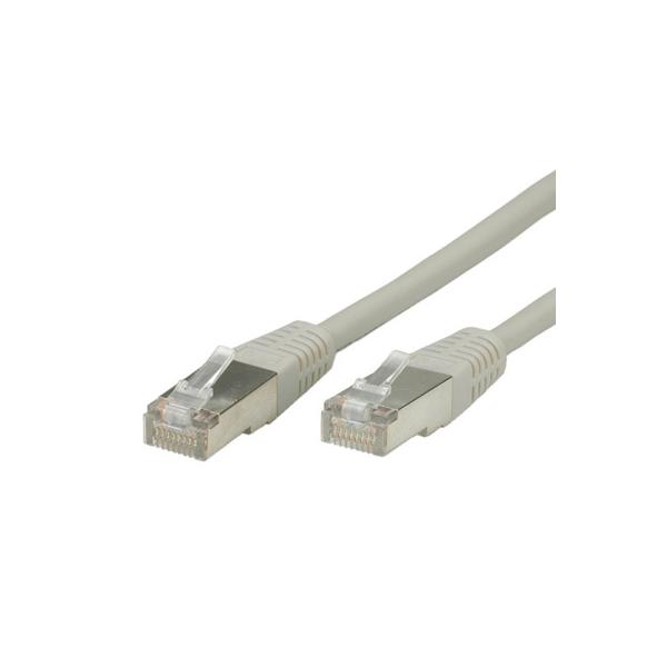 Cavo Rete S/ftp Cat.6 0,5mt Grigio Doppia Schermatura