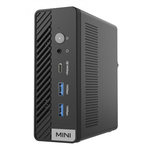 itek Mini PC Barebone - 0.8L- i5-12450H- 2xDDR5- 2xM.2- Type-C- 4xUSB3- HDMI- DP- WiFi- BT- 2x2.5Gb Eth.- Vesa