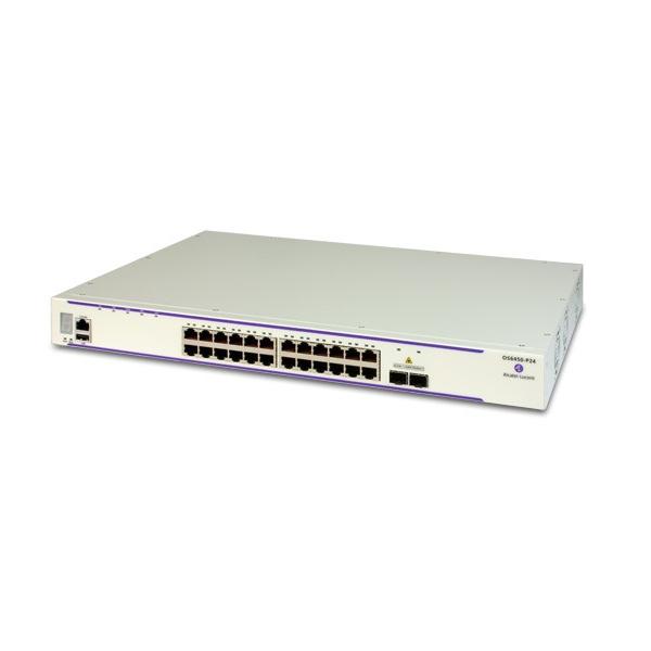 Alcatel-Lucent OS6450-P24 Gestito L2/L3 Gigabit Ethernet (10/100/1000) Bianco 1U Supporto Power over Ethernet (PoE)