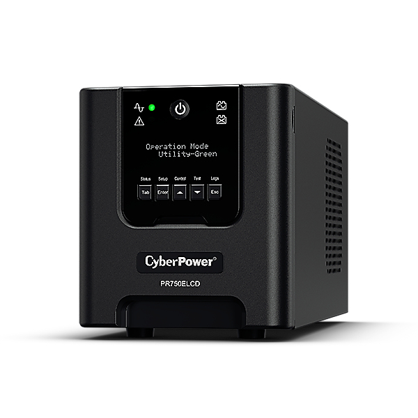 CyberPower PR750ELCD gruppo di continuità (UPS) 0,75 kVA 675 W 6 presa(e) AC