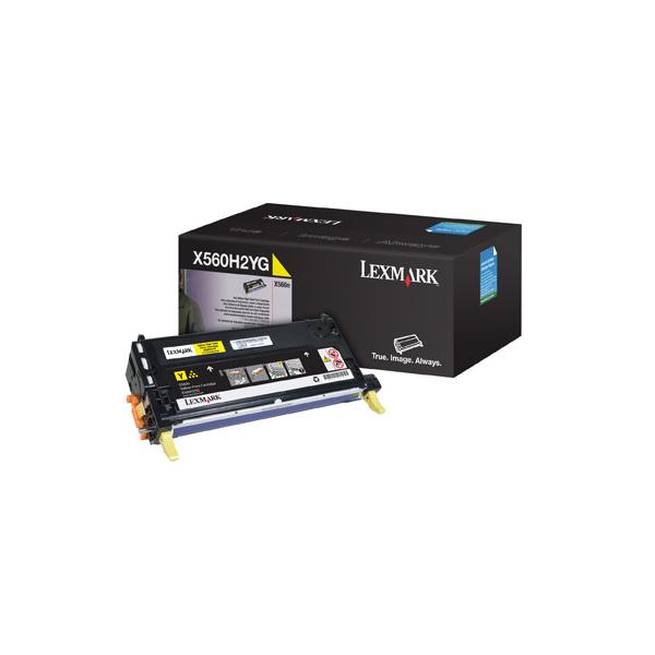 Lexmark X560 Yellow High Yield Print Cartridge Originale Giallo