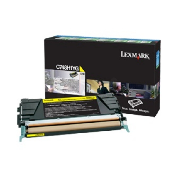 Lexmark C748H3YG cartuccia toner 1 pz Originale Giallo (CORPORATE TONER CARTRIDGE - YELLOW 10K PGS C748)