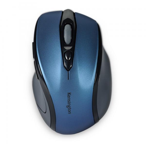 Kensington Mouse wireless Pro Fit di medie dimensioni - blu zaffiro (PRO FIT WIRELESS SAPPHIRE BLUE MOUSE)