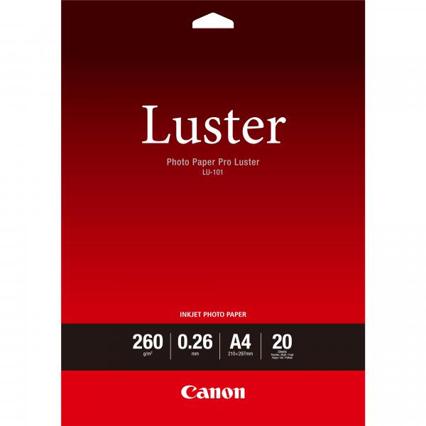 Canon Carta fotografica Luster PRO LU-101 A4 - 20 fogli