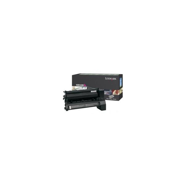 Lexmark 10B042M cartuccia toner 1 pz Originale Magenta