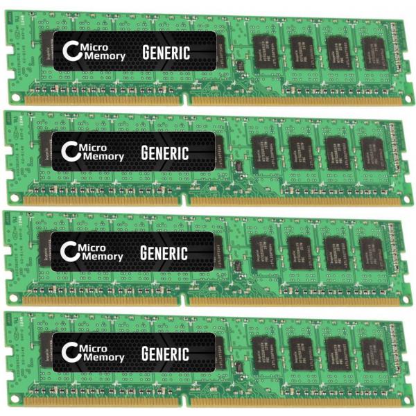 CoreParts 32GB DDR3 1600MHz memoria 4 x 8 GB Data Integrity Check (verifica integrità dati)