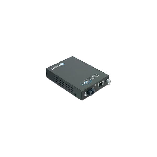 Trendnet TFC-1000S40D5 convertitore multimediale di rete 2000 Mbit/s 1310 nm Modalità singola Grigio