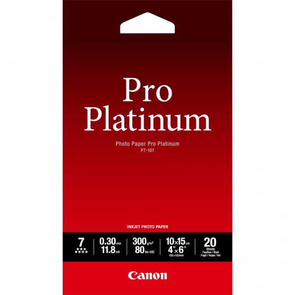Canon Carta fotografica PT-101 Pro Platinum 4x6