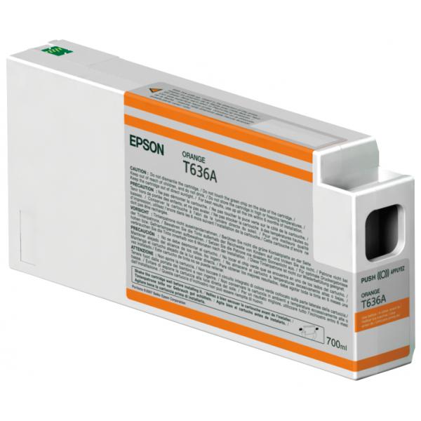 Epson Tanica Arancio (T636A Orange Ink Cartridge - 700ml, Cartridge - 700ml)