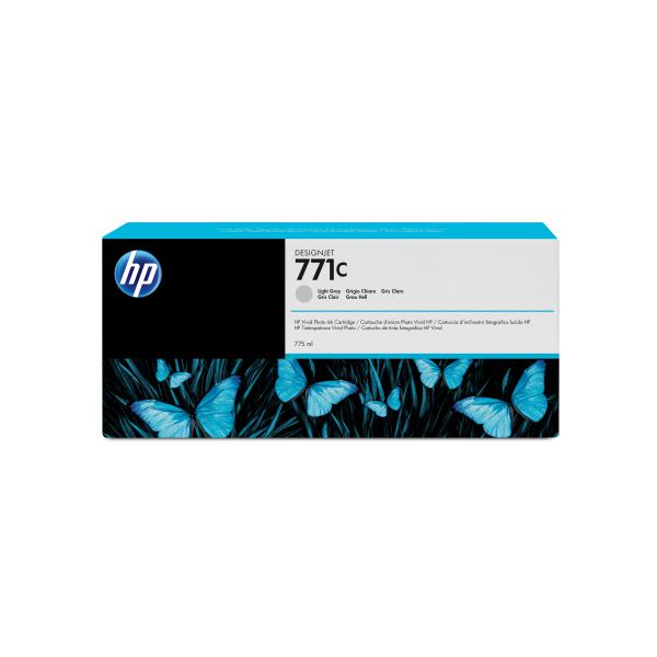 HP Cartuccia inchiostro grigio chiaro DesignJet 771C, 775 ml