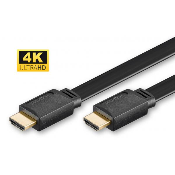 HDMI High Speed flat cable, 1m