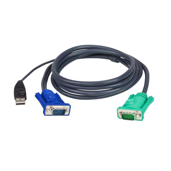 KVM CABLE USB PC TO HD SWITCH