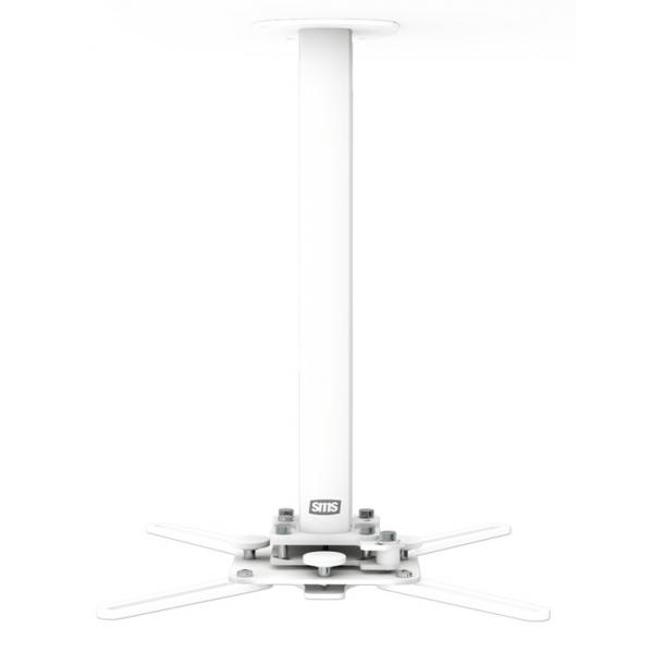 SMS Smart Media Solutions CMV735-1235 supporto per proiettore Soffitto Bianco (Proj Precision CMV735-1235 - Smart Media Solutions - CMV735-1235, ceiling, 20 kg, White, 1235 cm, 735 cm - Warranty: 60M
