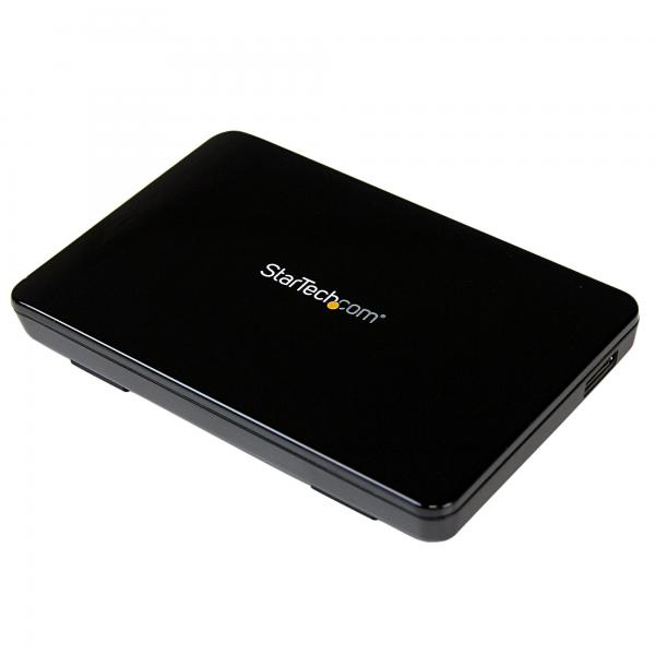 StarTech.com Box esterno hard disk SATA III SSD da 2.5" USB 3.0 con UASP â€“ HDD esterno p...