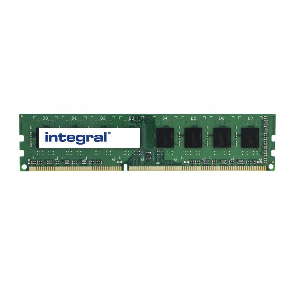 Integral 8GB PC RAM MODULE DDR3 1600MHZ PC3-12800 UNBUFFERED ECC 1.5V 512X8 CL11 memoria 1 x 8 GB Data Integrity Check [verifica integritÃ  dati] (8GB PC RAM MODULE DDR3 1600MHZ PC3-12800 UNBUFFERED ECC 1.5V 512X8 CL11 INTEGRAL)