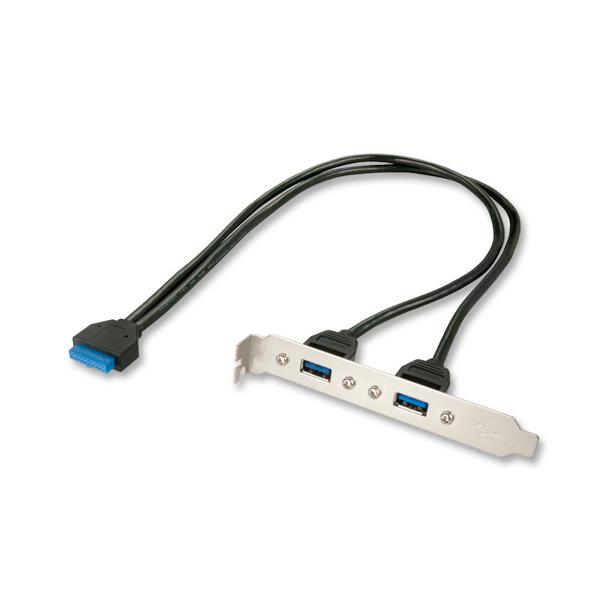 Staffa USB 3.0, 2 porte