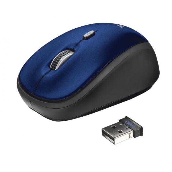 MOUSE WLSS 8MT 2.4GHZ 1600DPI C/RICEV.MICRO BLU