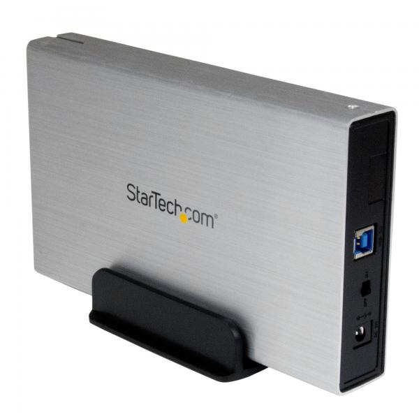 StarTech.com Enclosure per dischi rigidi esterni SATA III 3,5" USB 3.0 con UASP color arge...