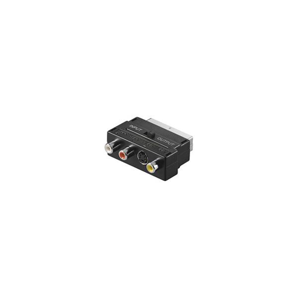 Goobay Nero S Adattatore Video (Switch Audio), Adattatore Audio, - Immagine 2