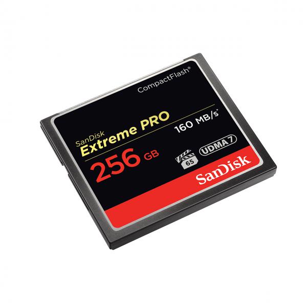 SanDisk Extreme PRO, 256GB CompactFlash (SANDISK EXTREME PRO CF CARD 256GB)
