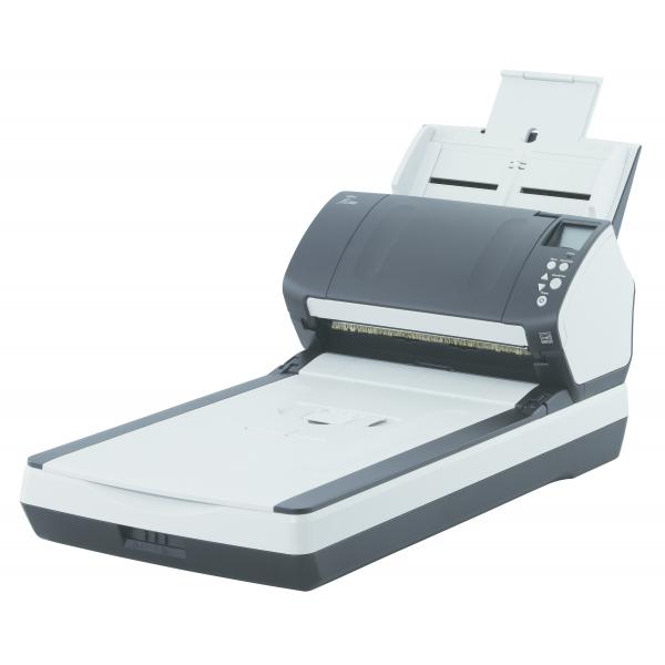 Fujitsu fi-7260 600 x 600 DPI Scanner piano e ADF Nero, Bianco A4