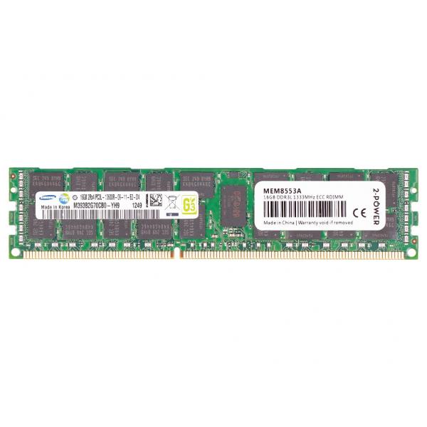2-Power MEM8553A memoria 16 GB DDR3L 1333 MHz Data Integrity Check [verifica integritÃ  dati] (16GB DDR3 1333MHz RDIMM LV)