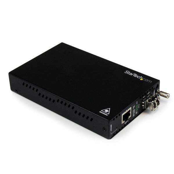 StarTech.com Convertitore multimediale in fibra Gigabit Ethernet OAM gestito - Multimodale LC 550 m - Conforme a 802.3ah
