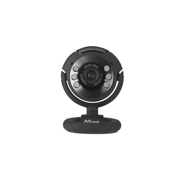 Trust Primo Cuffie Stereo con Microfono Flessibile e Regolabile SpotLight Webcam Pro con Risoluzione 1280 x 1024 e Luci LED