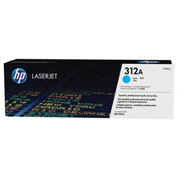 HP Cartuccia Toner ciano LaserJet 312A