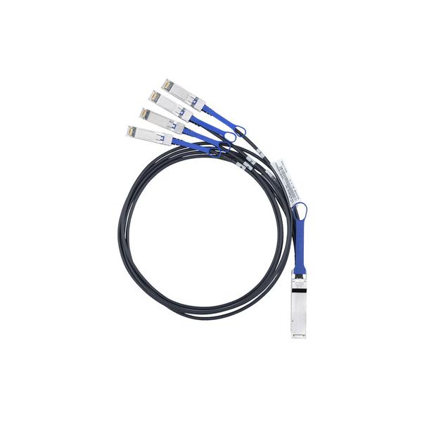 40GBASE ACTIVE OPTICAL QSFP TO 4SFP BREAKOUT CABLE 3M