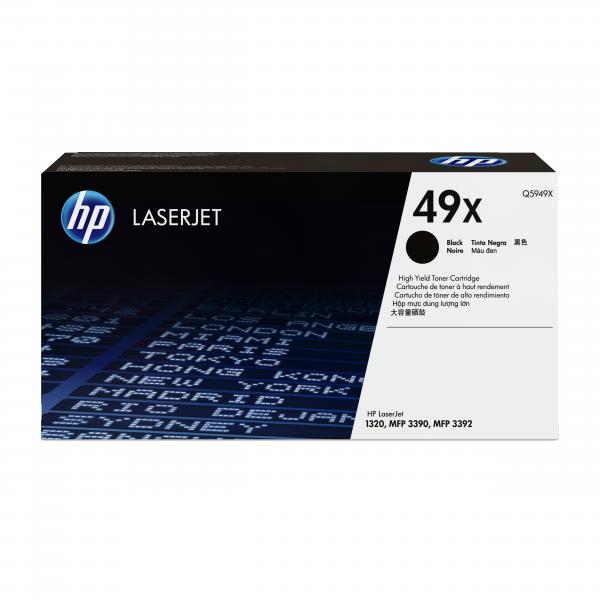 HP Cartuccia Toner originale nero ad alta capacità LaserJet 49X (Toner Black - Pages 6.000 - Warranty: 12M)