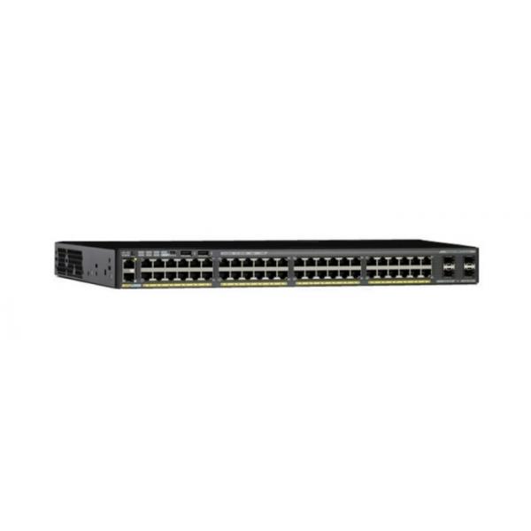 Cisco Catalyst 2960X-48FPD-L - Switch - gestito - 48 x 10/100/1000 (PoE+) + 2 x 10 Gigabit SFP+ - desktop, montabile su rack - PoE+ (740 W) - rinnovato