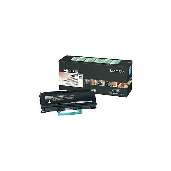 Lexmark X463, X464, X466 High Yield Return Program Toner Cartridge Original Nero