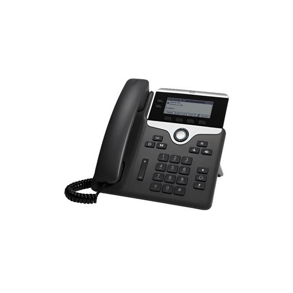 Cisco IP Phone 7821 - Telefono VoIP - SIP, SRTP - 2 righe - rinnovato