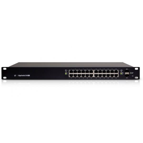 Ubiquiti Networks ES-24-250W switch di rete Gestito L2/L3 Gigabit Ethernet (10/100/1000) Supporto Power over Ethernet (PoE) 1U Nero