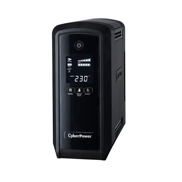 CyberPower CP900EPFCLCD-UK gruppo di continuitÃ  [UPS] A linea interattiva 0,9 kVA 540 W 6 presa[e] AC (CYBERPOWER CP900EPFCLCD UPS 900VA/540W Sinewave PFC compatible AVR GreenPower Energy Saving Technology LCD USB Management-Software Outlet UK type [2Years warranty])