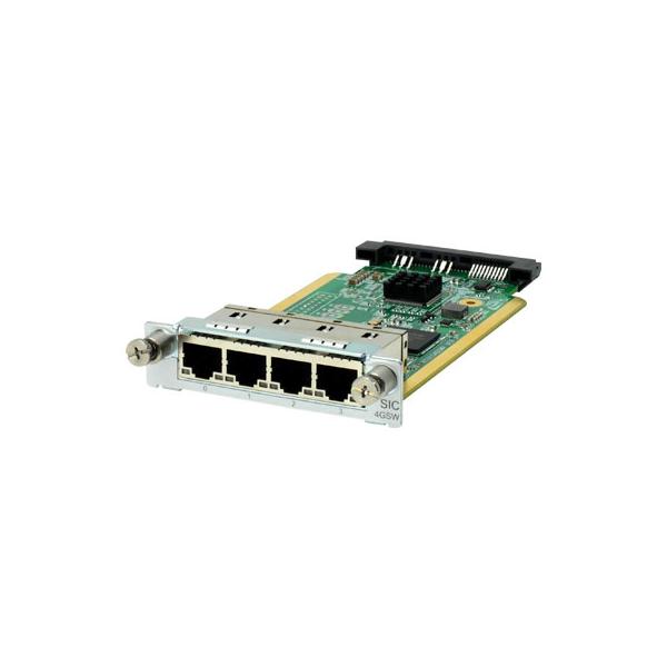 Hewlett Packard Enterprise MSR 4-port Gig-T Switch SIC Module modulo del commutatore di rete Gigabit Ethernet