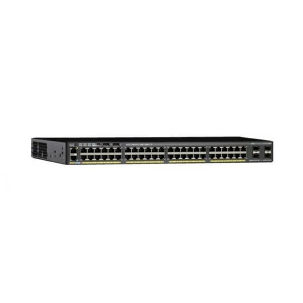 Cisco Catalyst 2960X-48LPS-L - Switch - gestito - 48 x 10/100/1000 (PoE+) + 4 x Gigabit SFP - desktop, montabile su rack - PoE+ (370 W) - rinnovato