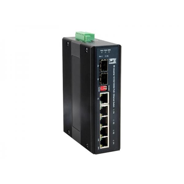 LevelOne IES-0620 Gigabit Ethernet (10/100/1000) Nero Supporto Power over Ethernet (PoE)