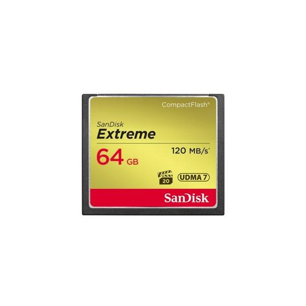 Sandisk Extreme - Scheda Di Memoria Flash - 64 Gb - 567x - Compactflash