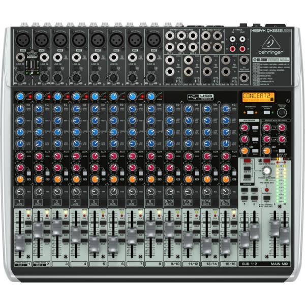 Behringer QX2222USB mixer audio 22 canali