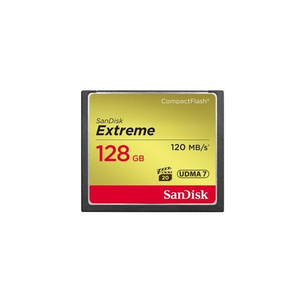 Sandisk CF Extreme 128GB memoria flash CompactFlash