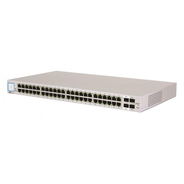 Ubiquiti UniFi US-48-500W switch di rete Gestito Gigabit Ethernet [10/100/1000] Supporto Power over Ethernet [PoE] 1U Argento (UniFi Switch 48-port 500W - 48xGbE w. PoE, 2xSFP, 2xSFP+ - Fully Managed - Warranty: 24M)
