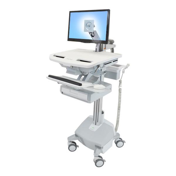 Ergotron Styleview Multimedia Cart Aluminium,grey,white Flat Panel