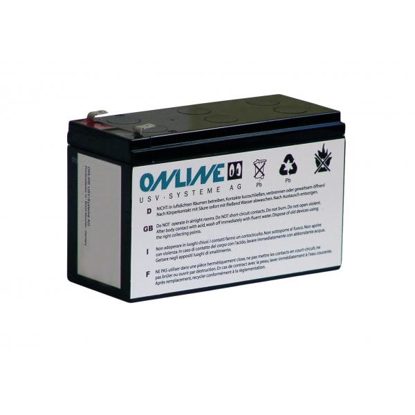 ONLINE USV-Systeme BCXS2000RBP batteria UPS