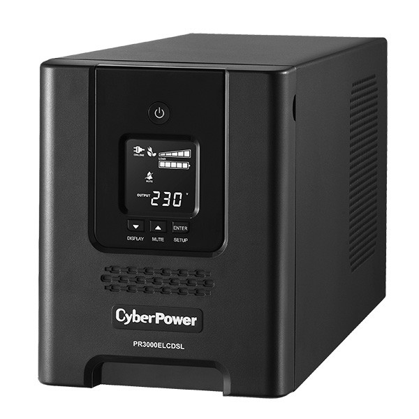 CyberPower PR3000ELCDSL gruppo di continuità (UPS) A linea interattiva 3 kVA 2700 W 9 presa(e) AC