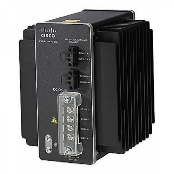 Cisco AC-DC Power Module for POE solution - Alimentatore (montabile su guida DIN) - 90 - 264 CA/ 106 - 300 CC V - 170 Watt - per Industrial Ethernet 4000 Series