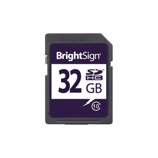 BrightSign 32GB SDHC Class 10 memoria flash Classe 10 MLC